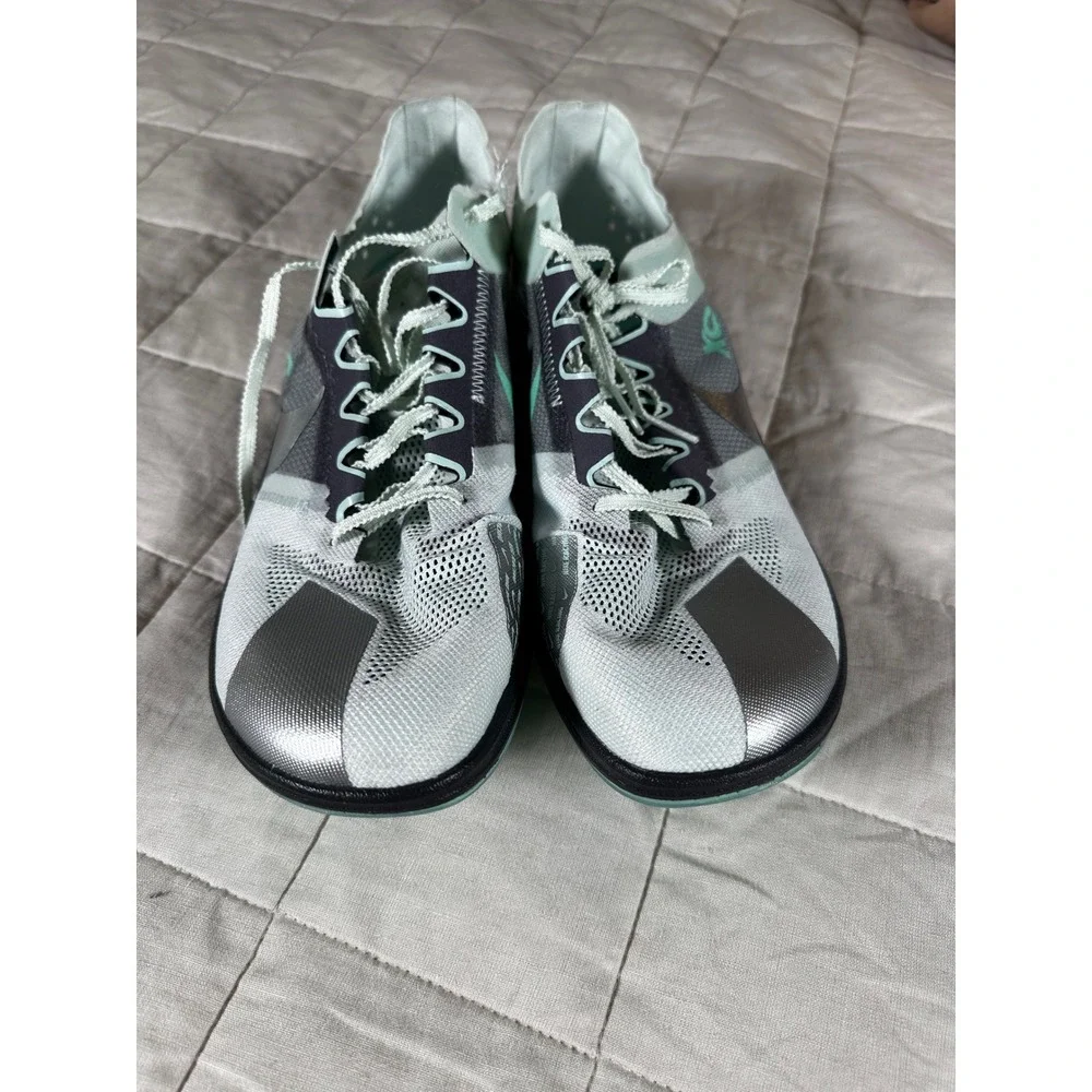 Nike Zoom Victory XC 5 Racing Spikes Mens 13 Green DX7992-300 Fair Torn Heel - Picture 4 of 9